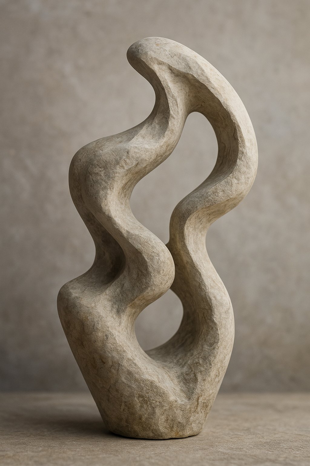 مجسمه انتزاعی سنگی